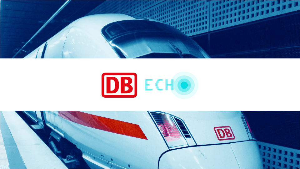 DB setzt auf KI: Wie das Innovationsprojekt DB ECHO dabei hilft, Störungen im deutschen Bahnverkehr zu reduzieren | Beitragsbild